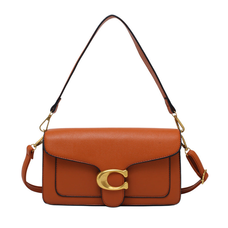 Fashionable Caviar Small Square Bag Diagonal Straddle Bag