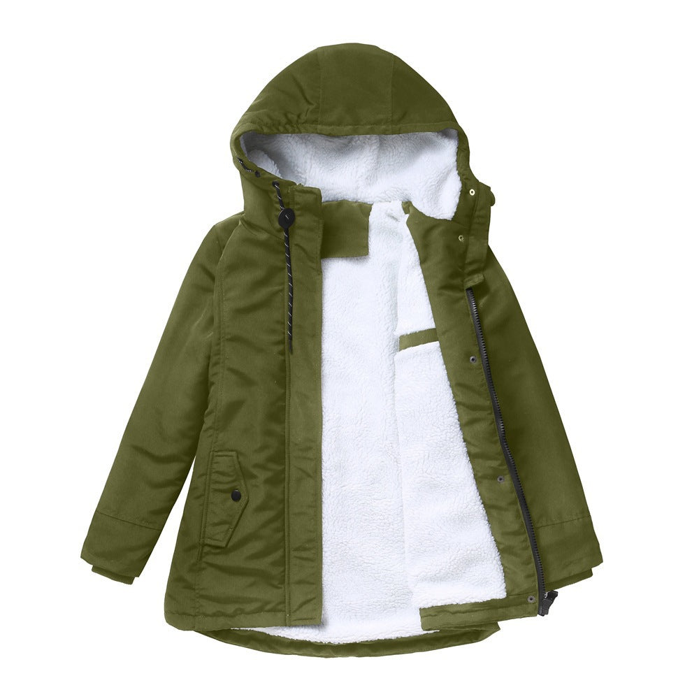 Casual Hooded Parka