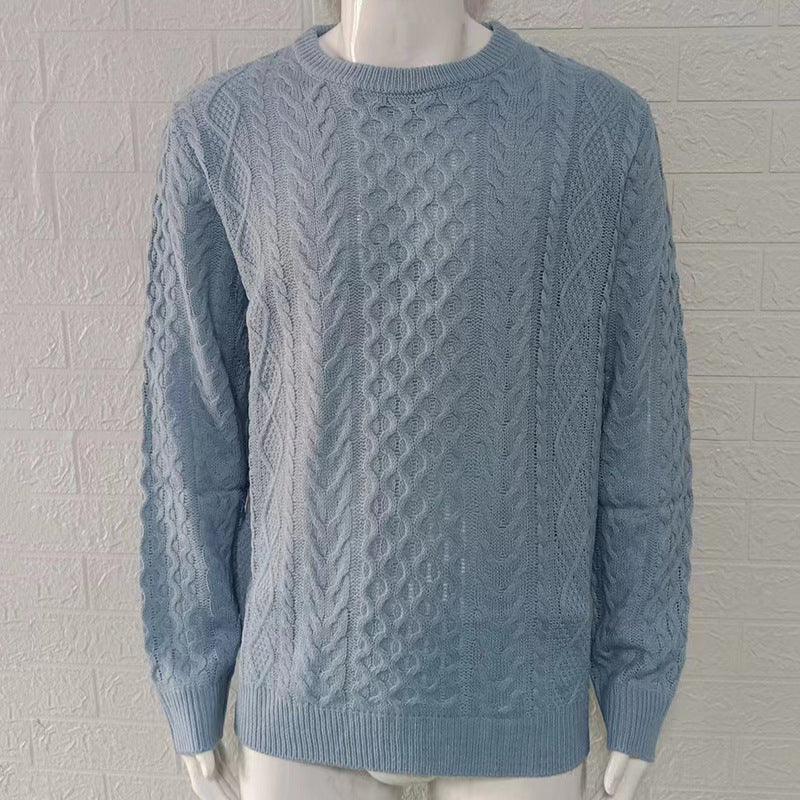 Long-Sleeve Crewneck Sweater