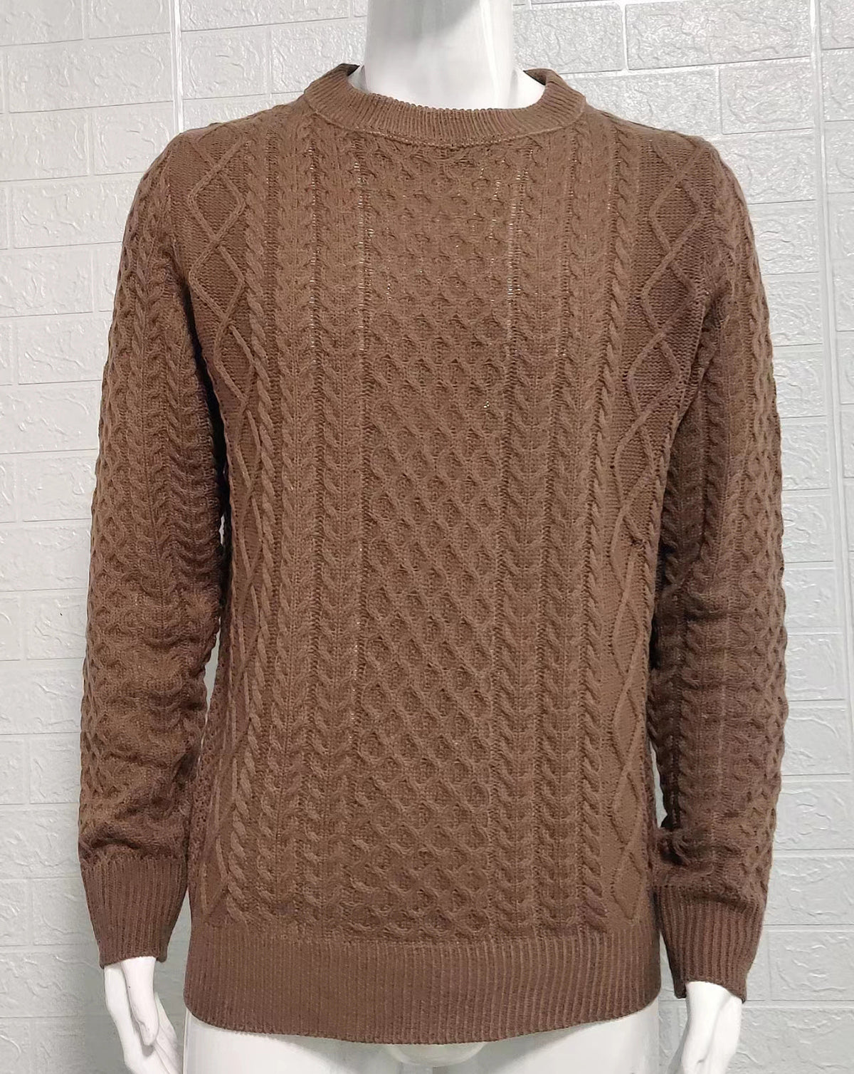 Long-Sleeve Crewneck Sweater