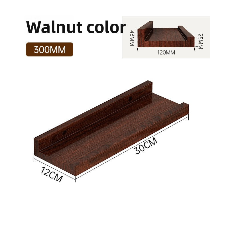 Solid Wood Wall Storage Rack
