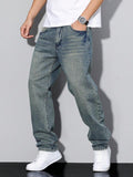 Loose Straight-Leg Jeans