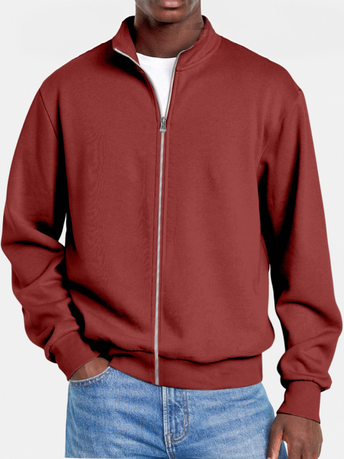 Men'S And Women'S Solid Color Sports Coat