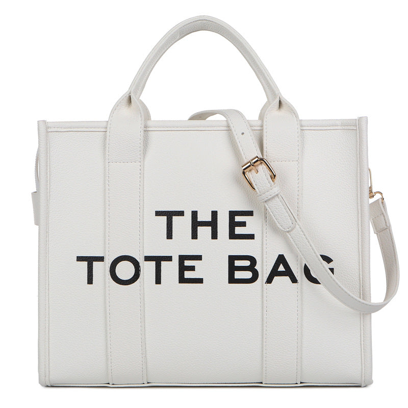 Pu Letter Tote Bag