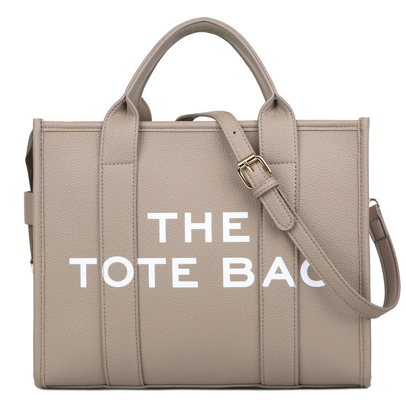 Pu Letter Tote Bag