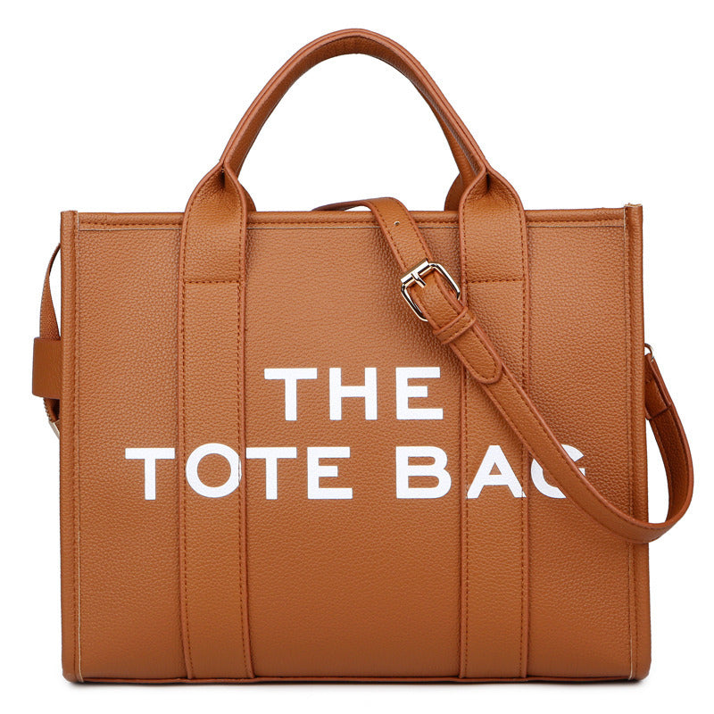 Pu Letter Tote Bag