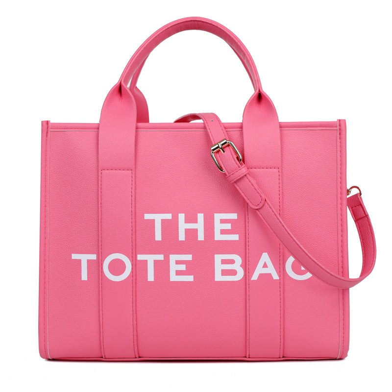 Pu Letter Tote Bag